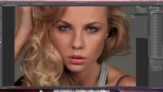 Обработка (ретушь) портрета в Adobe Photoshop