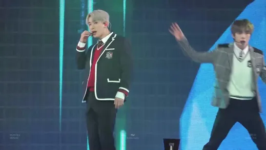 [VK][190106] MONSTA X (Wonho, Minhyuk, Kihyun) fancam - No Reason (Wonho focus) @ Golden Disc Awards 2019