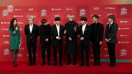 [VK][190106] MONSTA X - Red Carpet @ Golden Disc Awards 2019