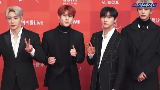 [VK][190106] MONSTA X - Red Carpet @ Golden Disc Awards 2019