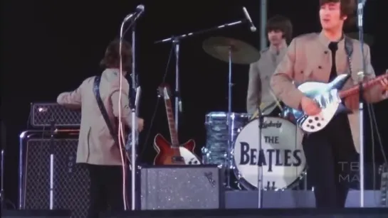 Los Beatles en vivo desde el Shea Stadium