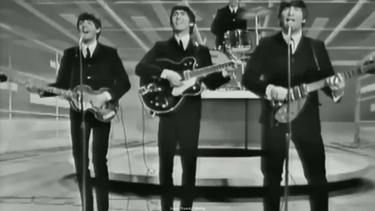 The beatles at the ed Sullivan show