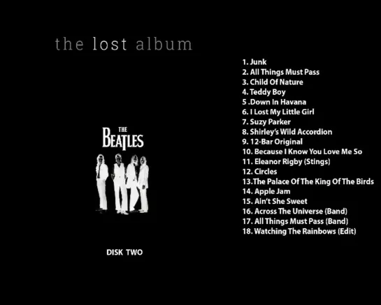 The Beatles - The Lost Album 1. Disk 2