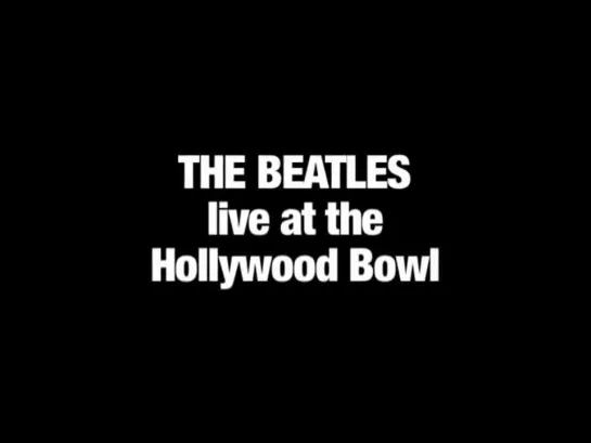 BEATLES Live at Hollywood Bowl 1964