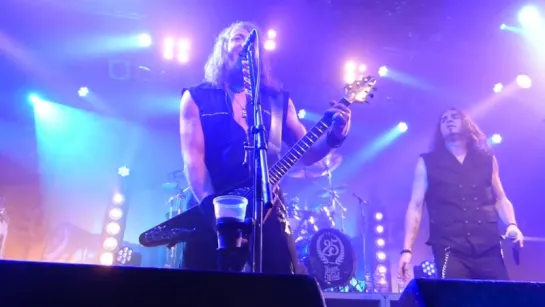 Gamma Ray - Medley Rebellion, HM Universe, Ride The Sky, Somewhere live Zeche Bochum 01.11.2015