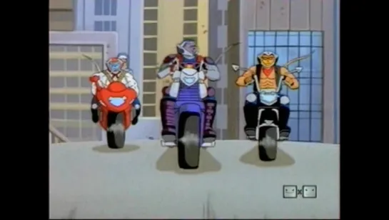 Мыши-Рокеры с Марса 2 сезон 39 серия / Biker Mice from Mars 2x39 (1993 – 1996) High Rollin Rodents