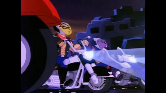 Мыши-Рокеры с Марса 1 сезон 1 серия / Biker Mice from Mars 1x01 (1993 – 1996)  Rock and Ride!