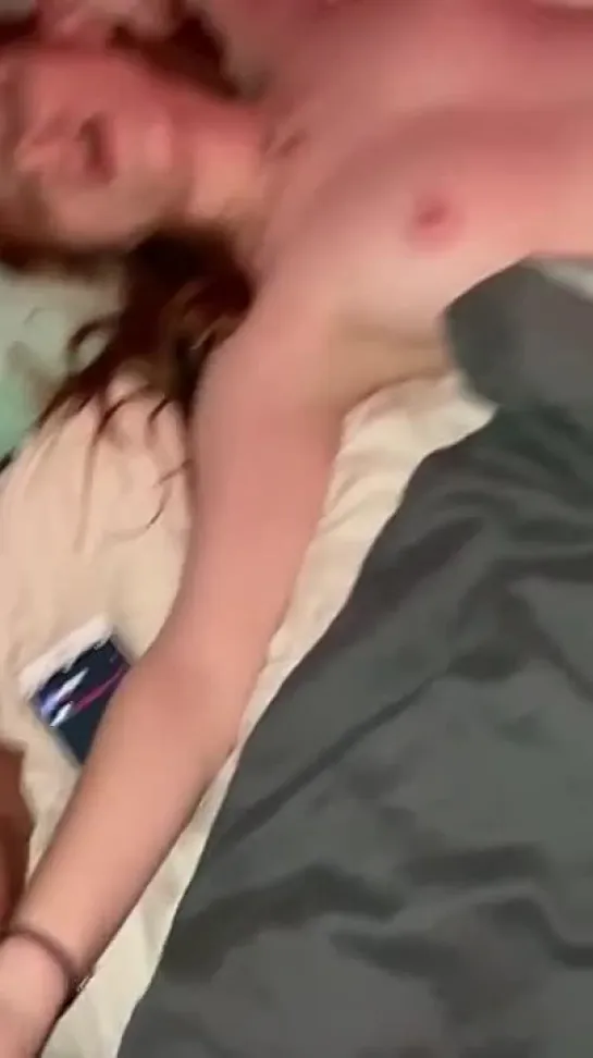 SEXY Petite 18 Year old Brunette Eating out my Pussy while I Watch