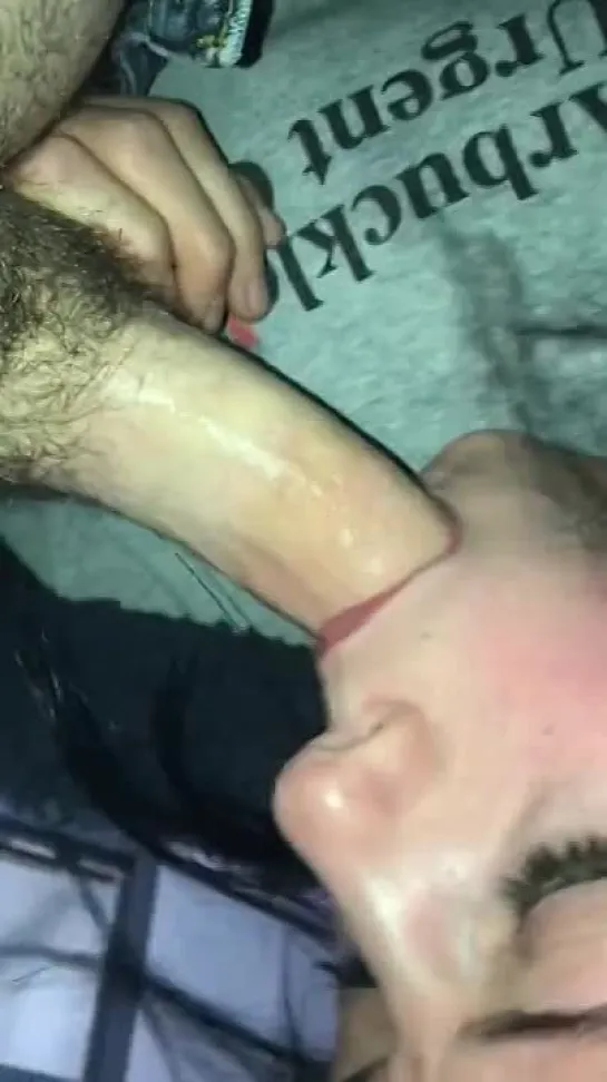 Tiny Sucks Boyfriends Cock and Swallows Load