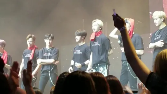 [VK][180720] MONSTA X - Ending Talk @ The 2nd World Tour: The Connect in Chicago