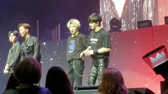 [VK][180720] MONSTA X - Talk @ The 2nd World Tour: The Connect in Chicago