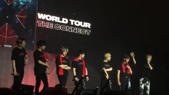 [VK][180620] MONSTA X - Ending Talk @ The 2nd World Tour: The Connect in Amsterdam