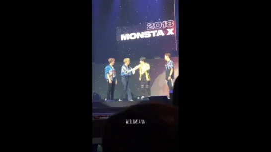 [VK][180630] MONSTA X - Talk (Wonho focus) @ The 2nd World Tour: The Connect in Bangkok