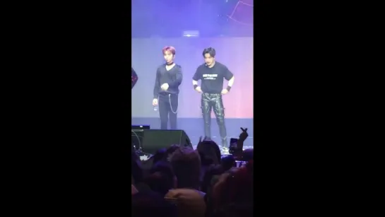 [VK][180623] MONSTA X - Talk (Wonho & Kihyun focus) @ The 2nd World Tour: The Connect in Madrid