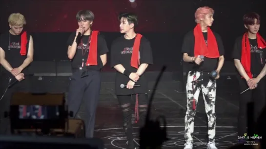 [VK][180526] MONSTA X - Ending Talk @ The 2nd World Tour: The Connect in Seoul (D-1)