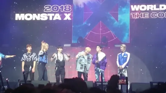 [VK][180620] MONSTA X - Talk @ The 2nd World Tour: The Connect in Amsterdam