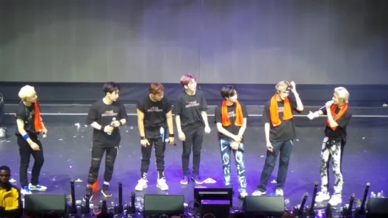 [VK][180617] MONSTA X - Fallin' + Ending @ The 2nd World Tour: The Connect in London