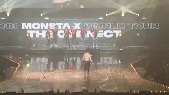 [VK][180527] MONSTA X - Ending (Wonho focus) @ The 2nd World Tour: The Connect in Seoul (D-2)