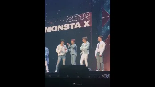 [VK][180526] MONSTA X - Talk @ The 2nd World Tour: The Connect in Seoul (D-1)