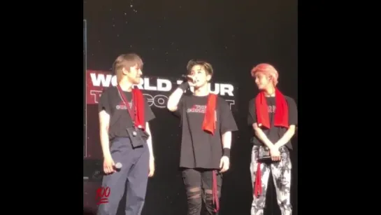 [VK][180526] MONSTA X - Ending Talk (Wonho focus) @ The 2nd World Tour: The Connect in Seoul (D-1)