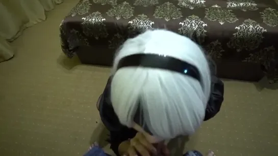 2B Nier Automata porn cosplay, part 1(Ебёт, порно, CFNM, Фетиш, Куколд, hardcore, handjob, Interracial, жёстко)