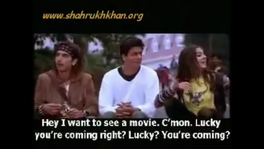 deleted Shah Rukh Khan Main Hoon Na Scenes with English subtitles MHN