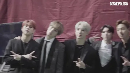 [VK][190111] MONSTA X Interview @ Behind Golden Disc Awards 2019 from Cosmopolitan