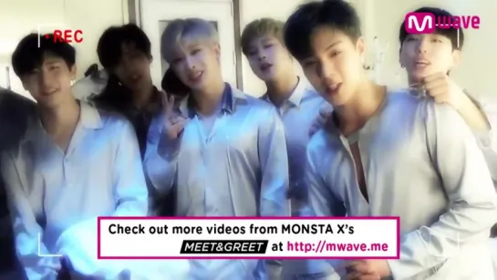 [VK][170411] MONSTA X`s Backstage CAM @ Meet&Greet