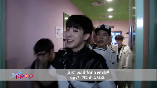 [VK][11.07.2015] Monsta X Backstage Simply K-Pop Behind 4TH