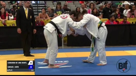 Leonardo De Lima vs Carlos L Soto  #worldmaster17