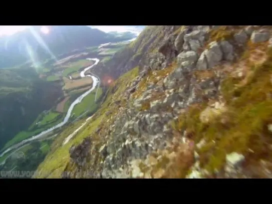 Wingsuit proximity flying - Norway 2010