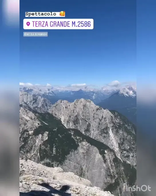 Лиза Виттоцци и Никола Романин покоряют гору Monte Terza Grande 🏔️2586 m. (12/07/2020)