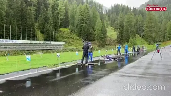 Сборная Италии в Валь-Мартелло (11/06/2020 _ instagram@suedtirol1)