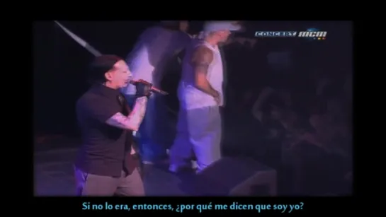 Marylin Manson ft Eminem- The way i am (Live)