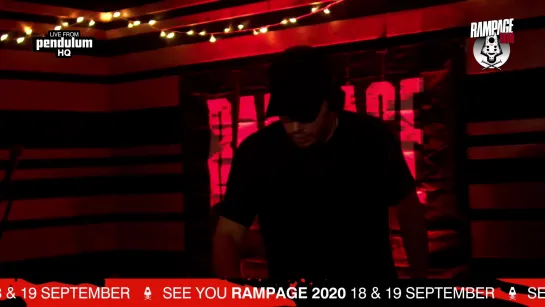 Delta Heavy - Live @ Rampage Radio from Pendulum Studios 2020