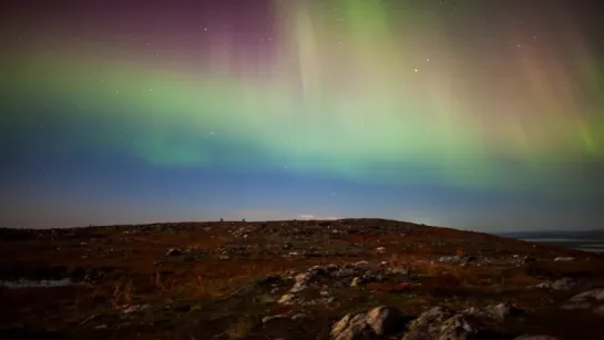 Полярное сияние 13.09.2014 (Aurora Borealis 2014) HD