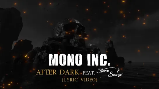 MONO INC. - After Dark (feat. Storm Seeker) [Official Lyric Video] 2023