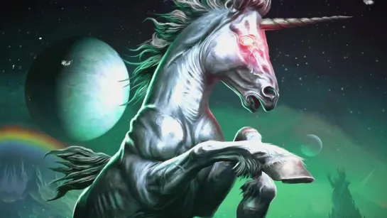 GLORYHAMMER - The Land of Unicorns [Official Lyric Video] 2019