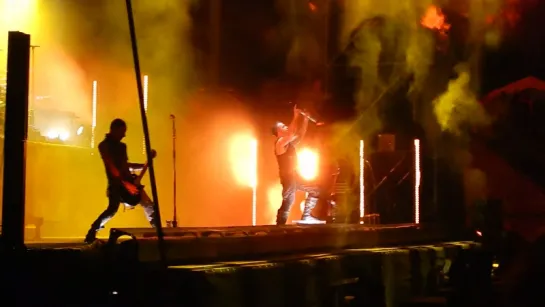 Rammstein - Waldbühne - Berlin - 08.07.2016 - Sonne