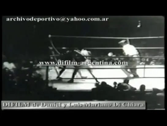 Dai Dower vs Pascual Pérez (1957) - Box Argentino