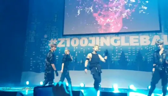 [VK][181207] MONSTA X fancam - Fallin' @ Pepsi x Jingle Ball All Access Lounge in New York