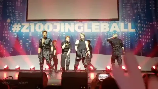 [VK][181207] MONSTA X fancam - Be Quiet @ Pepsi x Jingle Ball All Access Lounge in New York