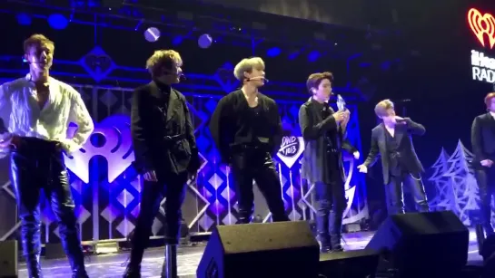 [VK][181203] MONSTA X fancam - Talk @ Jingle Ball Tour in Minneapolis