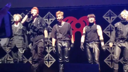 [VK][181201] MONSTA X fancam - Talk @ Jingle Ball Tour in San Francisco