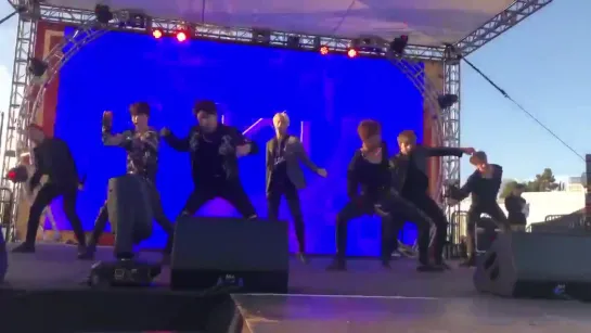 [VK][181130] MONSTA X - SHOOT OUT @ Jingle Ball Village in Los Angeles