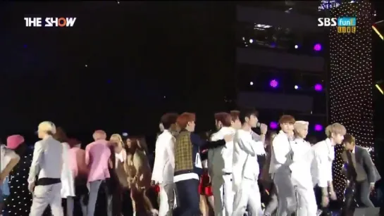 [VK] [06.10.15] Monsta X Ending Stage @ The Show