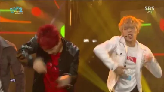 [VK] [04.10.15] MONSTA X - Rush @ Inkigayo