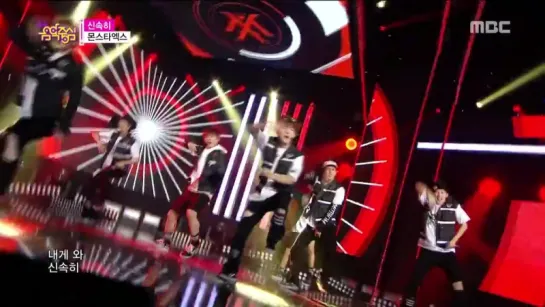 [VK] [03.10.15] MONSTA X - Rush @ Music core