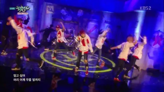 [VK] [11.09.15] Monsta X - Hero + Rush @ Music Bank