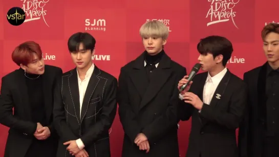 [VK][06.01.2019] MONSTA X Red Carpet 'GOLDEN DISC AWARDS 2019' @VStar